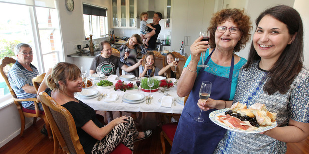 The Srzich family incorporate traditional Croatian dishes into their Christmas menu. Photo / Getty Images