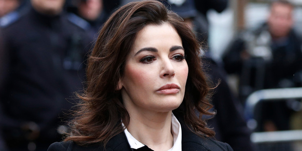 Nigella Lawson's supporters say she is furious at how allegations of her drug use emerged in court. Photo / AP