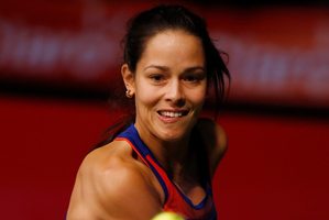 Serbian tennis star Ana Ivanovic is looking forward to playing at the 'cosy little centre court' in Auckland. Photo / AP