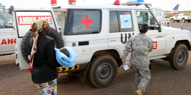 The UN is increasing its peacekeeping presence in South Sudan amid fears of an impending civil war. Photo / AFP