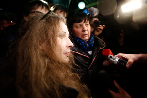 Pussy Riot band member Maria Alekhina. Photo / AP