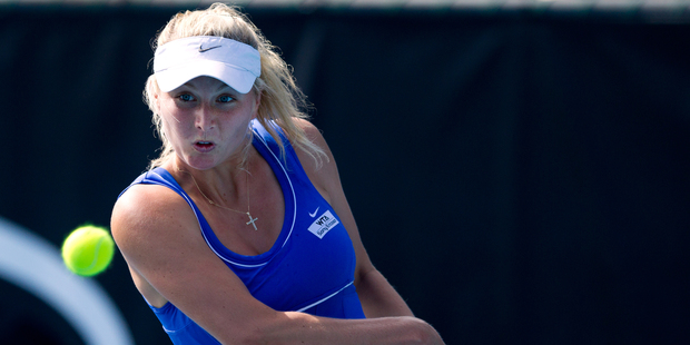 Twenty-three-year-old Jones, ranked at 287 in the world. Photo / APN