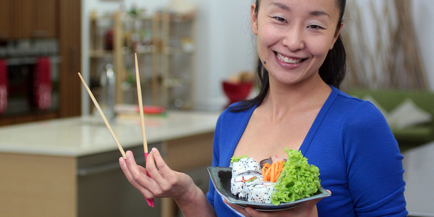 New Zealand produce is unbelievable, says TV chef Sachie Nomura. Photo / Doug Sherring