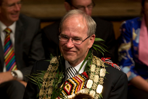 Auckland Mayor Len Brown. Photo / Brett Phibbs