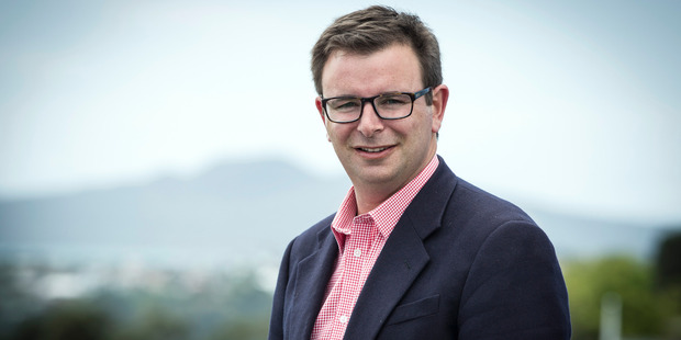 Auckland Councillor Cameron Brewer. Photo / Michael Craig