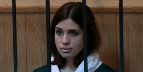 Nadezhda Tolokonnikova.