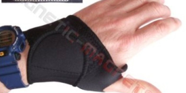 A magnetic wrist band.