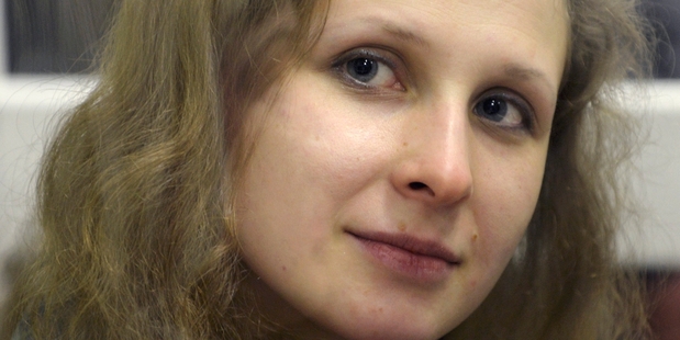 Maria Alyokhina called her Kremlin-backed amnesty release a public stunt.