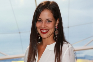 Ana Ivanovic at the official players' party at The Cloud. Photo / Norrie Montgomery
