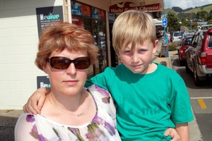 Kathryn Trotter and Alex. Photo / John McComb