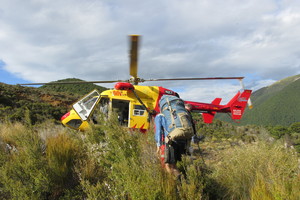 The Nelson Marlborough Rescue Helicopter. Photo supplied