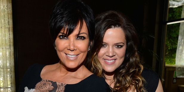 Kris Jenner with daughter Khloe Kardashian. Photo / Getty Images