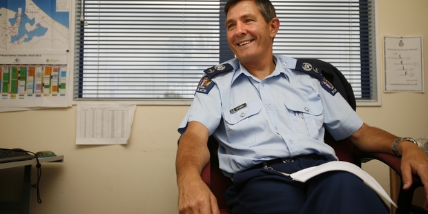 SAFER STREETS: Senior Sergeant Ian Campion has been made a Member of the New Zealand Order of Merit for services to police and community.
