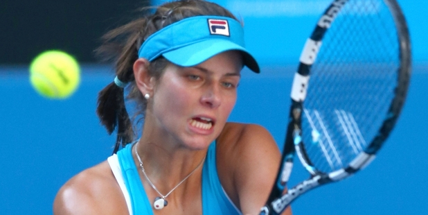 Julia Goerges says the ASB Classic feels like a home tournament. Photo / Getty Images