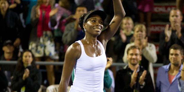 ASB Classic tournament draw card Venus Williams. Photo / Richard Robinson