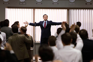 Leonardo DiCaprio is unlikeable in The Wolf of Wall Street.
