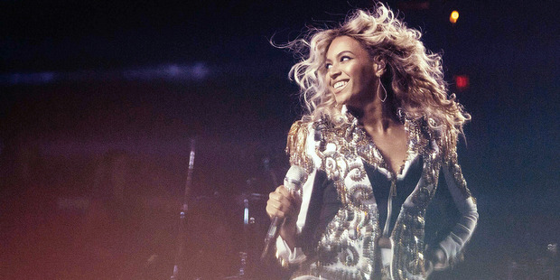 Beyonce performs onstage at her "Mrs. Carter Show World Tour 2013". Photo / AP