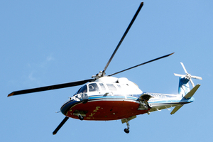 The survivor was flown by Northland Emergency Rescue Helicopter to Whangarei Hospital where he was in a critical condition. Photo / APN