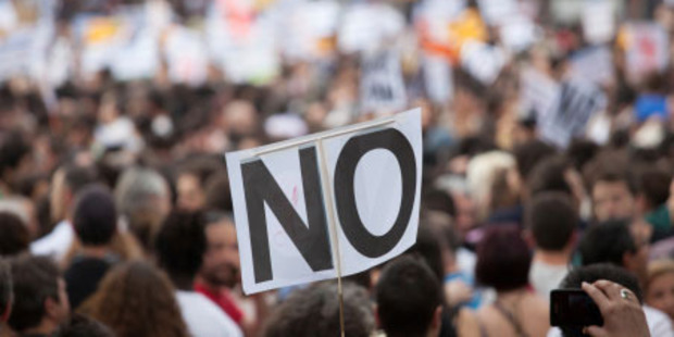 Some of the 10,000 strikers were ready to face them, despite having only 800 guns. Photo / Thinkstock