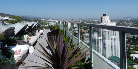 The Andaz rooftop, Los Angeles. Photo / Megan Singleton