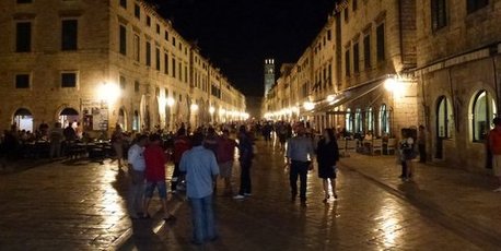 Stradun, the gorgeous main street of Dubrovnik, a UNESCO world heritage site. Photo / Justine Tyerman