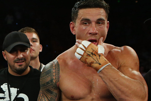 There will be no refund for Sky Network Television customers disappointed by the shorter than expected Sonny Bill Williams fight last night. Photo / Getty Images.