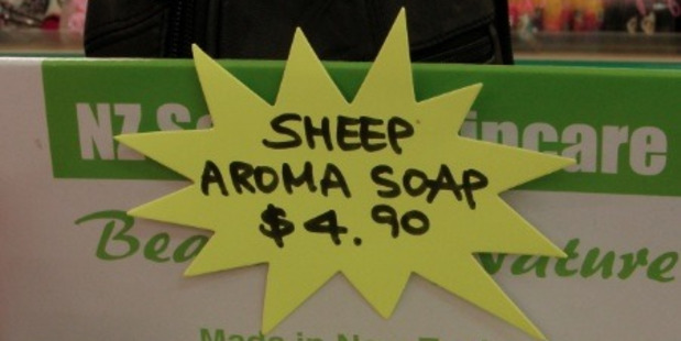 'I prefer Lavender ... But hey, each to his own', writes Stefan, who spotted the sign at a Northcote dollar shop. Photo / Supplied