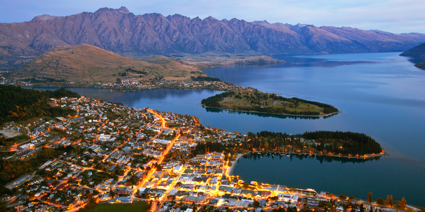 SkyCity is looking at expanding the company's activities in the tourist centre of Queenstown. Photo / Getty Images
