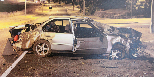 One nearby resident said the impact of the crash shook his house. Photo / Christine Cornege