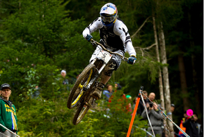 Brook MacDonald had a breakthrough victory in the 2012 World Cup round in France. Photo / Marius Maasewerd