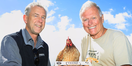 FRENZ founders Rob Darby (left) and Graeme Carrie. Photo / Supplied