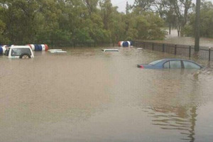 Flooding in Bundaberg, Queensland. Photo / Supplied