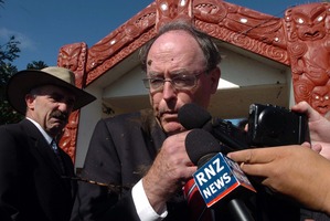 Don Brash was the victim on this day at Waitangi. Photo / Getty Images