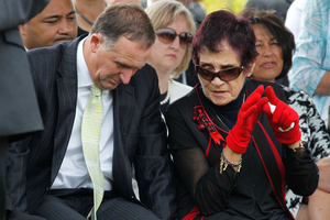 Two years ago the trustees tried to ban Mrs Harawira for 'rancidification of Maori protocols'. Photo / Natalie Slade