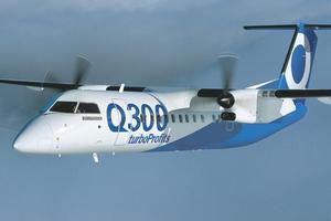 A Bombardier Dash 8 aircraft. Photo / Supplied