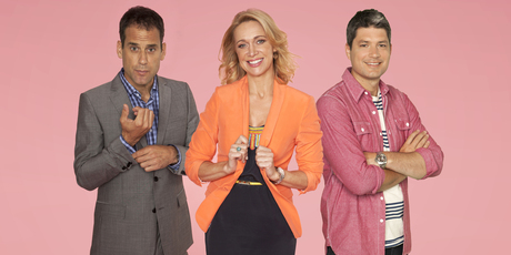 The shift from the traditional current affairs show to Seven Sharp has not been straightforward and it is a big risk for TVNZ. Pictured: Greg Boyed, Ali Mau, and Jesse Mulligan Photo / Supplied