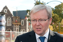 The spectre of Kevin Rudd is again stalking Gillard and the Government. Photo / NZPA
