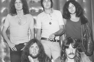 Back: Ritchie Blackmore (left), Roger Glover and Ian Paice. Front: Ian Gillan (left), John Lord. Photo / File