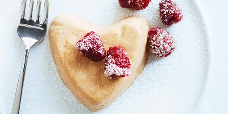 Latte coeurs a la creme. Photo / Chris Court, Donna Hay Magazine