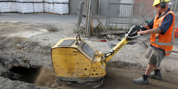 The Christchurch rebuild has helped push NZ labour costs up by 0.5pc. Photo / File