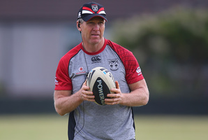 Warriors coach Matt Elliott. Photo / Getty Images