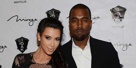 Kim Kardashian and Kanye West. Photo / Getty Images