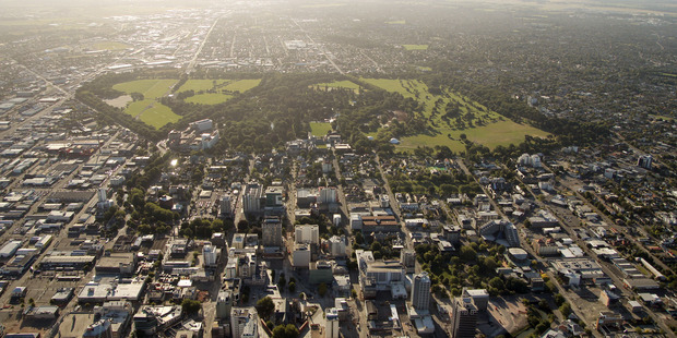 Christchurch's CBD has entered a rebuilding phase, the government announced today. Photo / Geoff Sloan