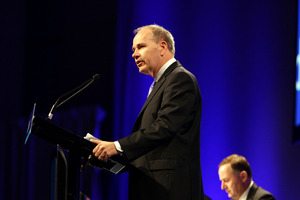 'We want Auckland to be a high-wage community, but we also have to be a high-job community,' says Len Brown. Photo / Michael Craig