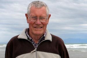 It took Invercargill masters swimmer Wayne Evans nine hours and 20 minutes to complete the swim. Photo / Otago Daily-Times