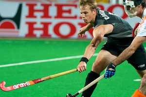Defender Dean Couzins will again captain the Black Sticks, who edged Argentina 1-0 to win last year's Azlan Shah final. Photo / Getty Images.