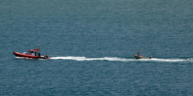 The Whangaroa Coastguard bring in the missing boat off Mangonui. Photo / supplied