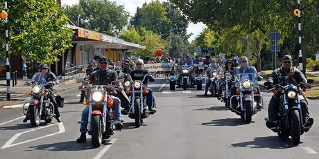 A march was held in Kawerau on Saturday in aims of claiming back their town from bullies. Photo / The Daily Post