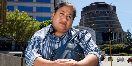 Mareta Sinoti's workload cleaning Parliament has doubled since she began three years ago but there's no extra pay. Photo / Mark Mitchell
