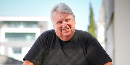 Dave Walden says there's no such thing as a bad lunch. Photo / Greg Bowker